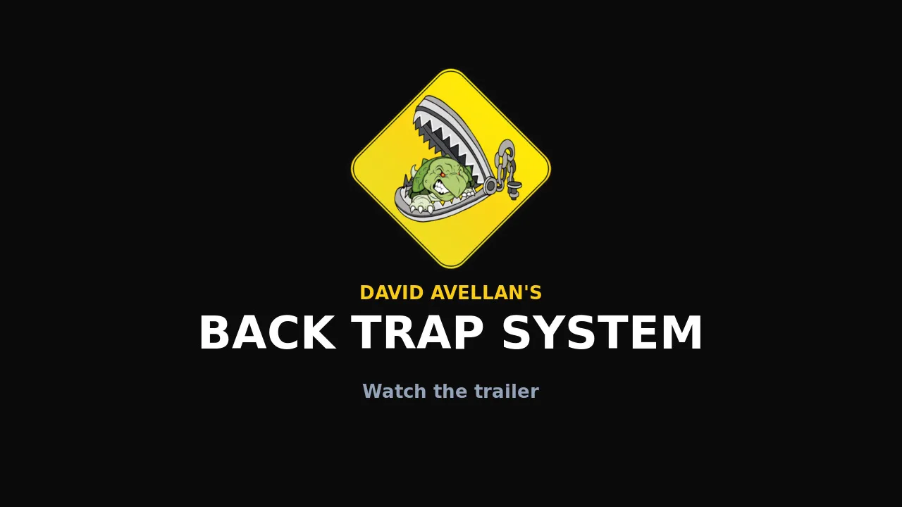 Back Trap System trailer